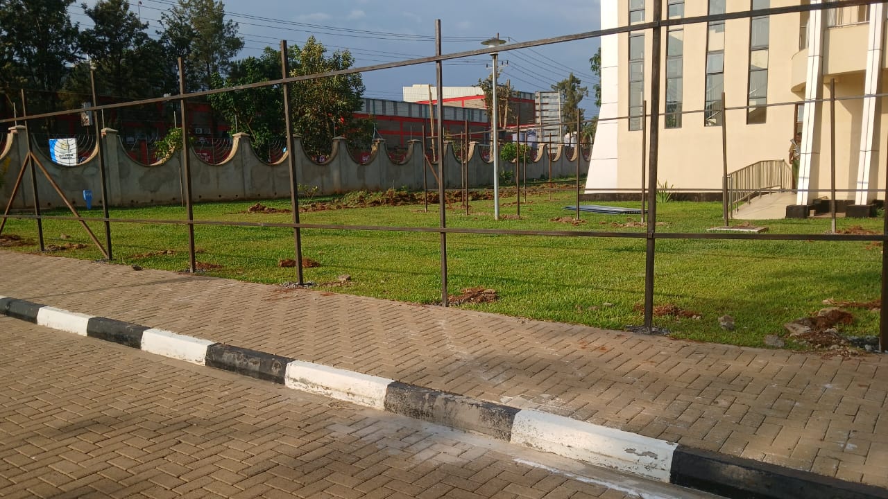 Paved access and landscaped grounds at LVBC Headquarters